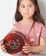 KG5GS31034 a.v.v KIDS(アー・ヴェ・ヴェ) [KIDS]【ミッフィーコラボ】PVCポシェット ブラウン
