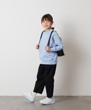 KG5GV11049 a.v.v KIDS(アー・ヴェ・ヴェ) [KIDS]フェイクレザーレースアップリボンリュック アイボリー