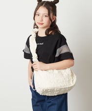 KG5GV12039 a.v.v KIDS(アー・ヴェ・ヴェ) [KIDS]ギャザーハンドルショルダー アイボリー