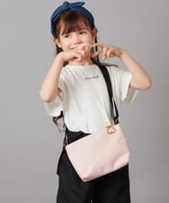 KG5GV13016 a.v.v KIDS(アー・ヴェ・ヴェ) [KIDS]シンプルサコッシュ ピンク