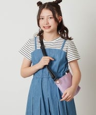 KG5GV13016 a.v.v KIDS(アー・ヴェ・ヴェ) [KIDS]シンプルサコッシュ ピンク