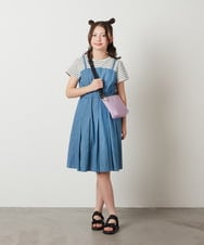 KG5GV13016 a.v.v KIDS(アー・ヴェ・ヴェ) [KIDS]シンプルサコッシュ ピンク