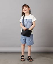 KG5GV13016 a.v.v KIDS(アー・ヴェ・ヴェ) [KIDS]シンプルサコッシュ ピンク