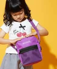 KG5HG41029 a.v.v KIDS(アー・ヴェ・ヴェ) [KIDS]メッシュポケットサコッシュ パープル