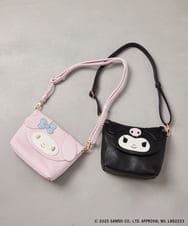 KG5JA01044 a.v.v KIDS(アー・ヴェ・ヴェ) 【数量限定】[KIDS]［マイメロディ／クロミ］お顔ショルダーバッグ ピンク
