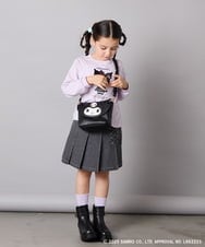 KG5JA01044 a.v.v KIDS(アー・ヴェ・ヴェ) 【数量限定】[KIDS]［マイメロディ／クロミ］お顔ショルダーバッグ ピンク