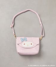 KG5JA01044 a.v.v KIDS(アー・ヴェ・ヴェ) 【数量限定】[KIDS]［マイメロディ／クロミ］お顔ショルダーバッグ ピンク