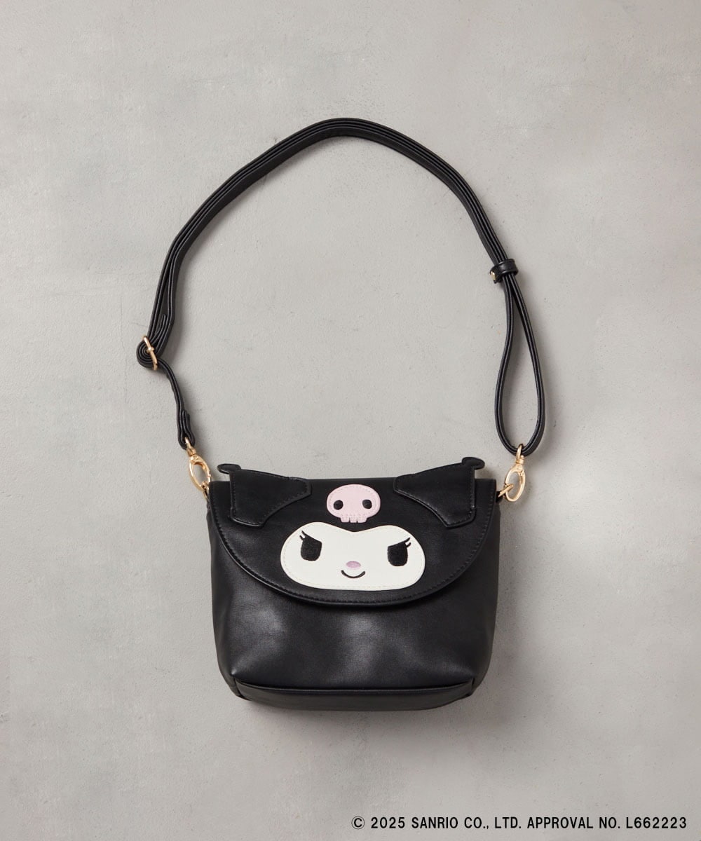 KG5JA01044 a.v.v KIDS(アー・ヴェ・ヴェ) 【数量限定】[KIDS]［マイメロディ／クロミ］お顔ショルダーバッグ ピンク