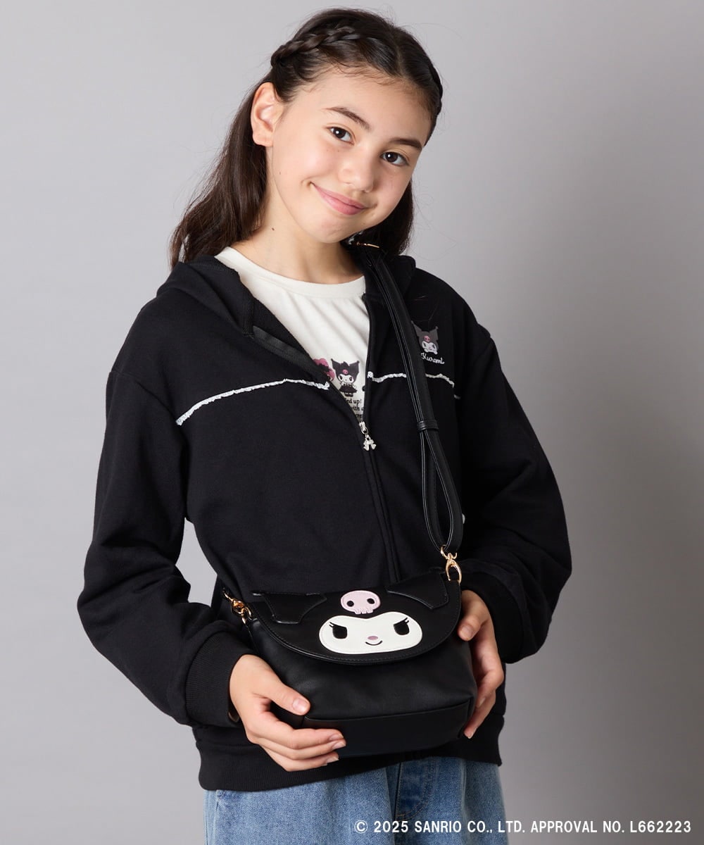 KG5JA01044 a.v.v KIDS(アー・ヴェ・ヴェ) 【数量限定】[KIDS]［マイメロディ／クロミ］お顔ショルダーバッグ ピンク