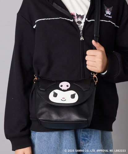 KG5JA01044 a.v.v KIDS 【数量限定】[KIDS]［マイメロディ／クロミ］お顔ショルダーバッグ