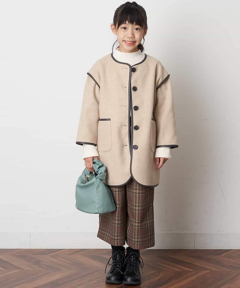 KG5KM01029 a.v.v KIDS(アー・ヴェ・ヴェ) [KIDS]ギャザーハンドルショルダーバッグ グリーン