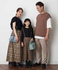 KG5KM01029 a.v.v KIDS(アー・ヴェ・ヴェ) [KIDS]ギャザーハンドルショルダーバッグ グリーン