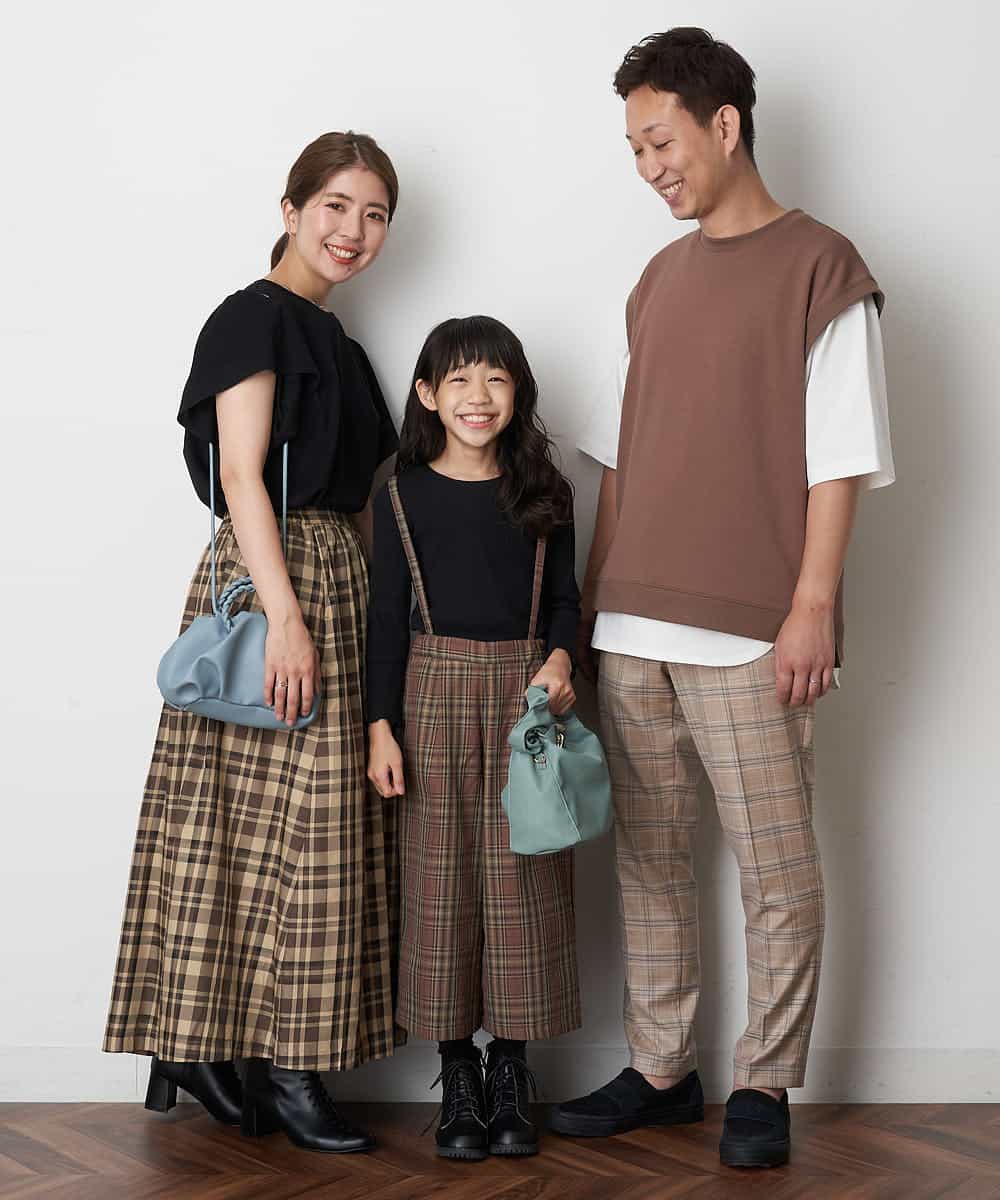 KG5KM01029 a.v.v KIDS(アー・ヴェ・ヴェ) [KIDS]ギャザーハンドルショルダーバッグ グリーン
