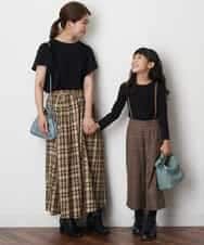 KG5KM01029 a.v.v KIDS(アー・ヴェ・ヴェ) [KIDS]ギャザーハンドルショルダーバッグ グリーン