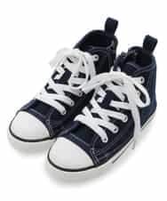 KG6AD01034 a.v.v KIDS(アー・ヴェ・ヴェ) ハイカットスニーカー ネイビー