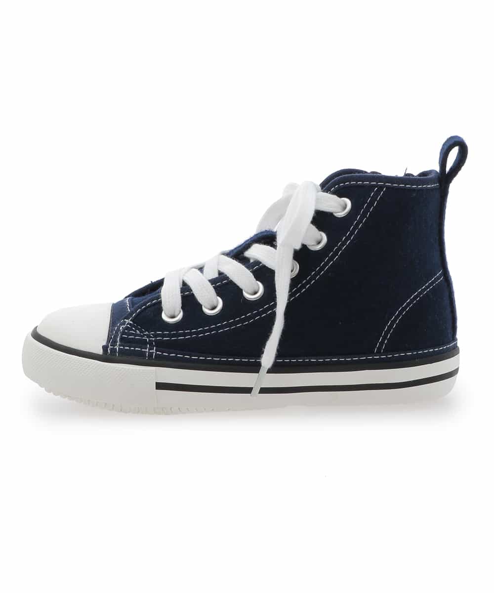 KG6AD01034 a.v.v KIDS(アー・ヴェ・ヴェ) ハイカットスニーカー ネイビー