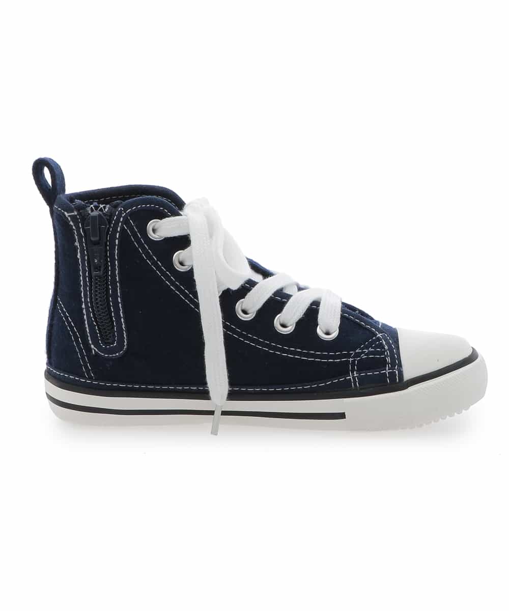 KG6AD01034 a.v.v KIDS(アー・ヴェ・ヴェ) ハイカットスニーカー ネイビー