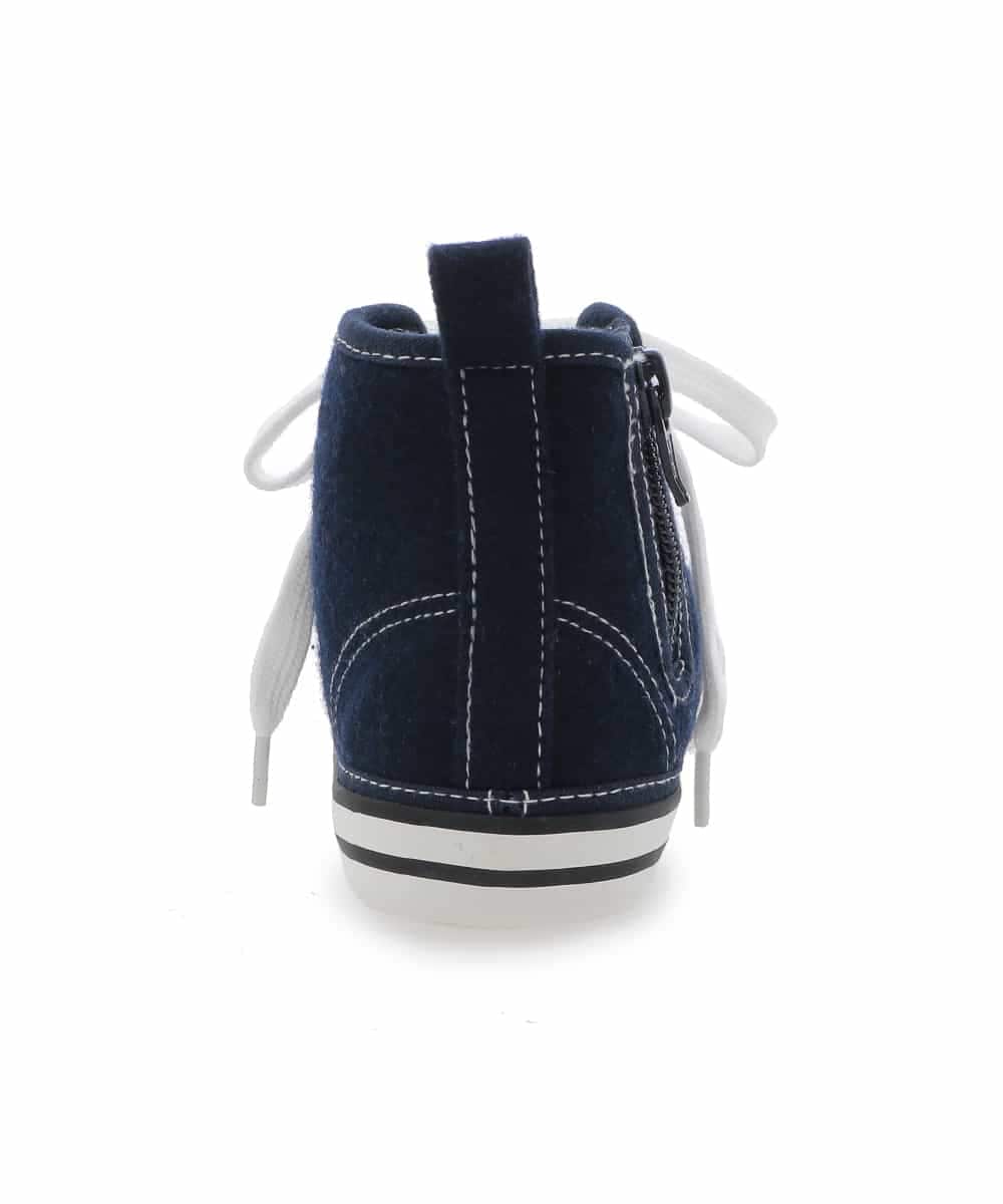 KG6AD01034 a.v.v KIDS(アー・ヴェ・ヴェ) ハイカットスニーカー ネイビー