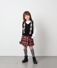 KG6AG02059 a.v.v KIDS(アー・ヴェ・ヴェ) [KIDS]レースアップブーツ ブラック