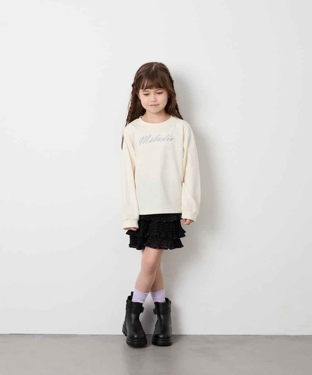 KG6AG03064 a.v.v KIDS(アー・ヴェ・ヴェ) [KIDS]サイドゴアブーツ ブラック