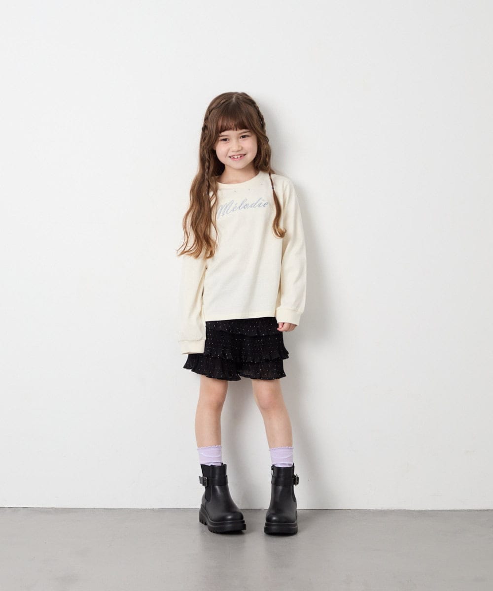 KG6AG03064 a.v.v KIDS(アー・ヴェ・ヴェ) [KIDS]サイドゴアブーツ ブラック