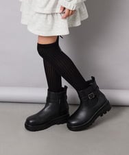 KG6AG03064 a.v.v KIDS(アー・ヴェ・ヴェ) [KIDS]サイドゴアブーツ ブラック