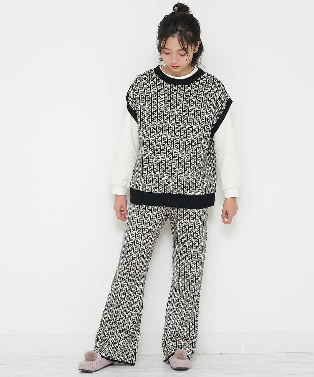 KG6AP12034 a.v.v KIDS(アー・ヴェ・ヴェ) [KIDS]ポンポンツキモカシン[WEB限定サイズ] ラベンダー