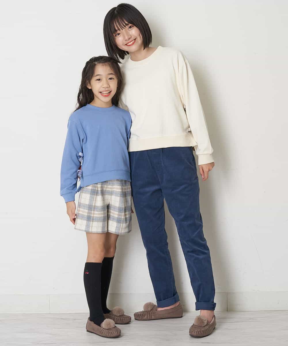 KG6AP12034 a.v.v KIDS(アー・ヴェ・ヴェ) [KIDS]ポンポンツキモカシン[WEB限定サイズ] ラベンダー