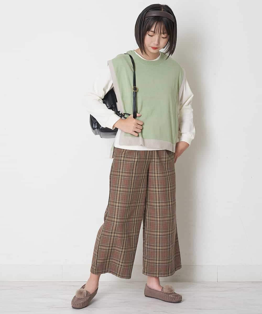 KG6AP12034 a.v.v KIDS(アー・ヴェ・ヴェ) [KIDS]ポンポンツキモカシン[WEB限定サイズ] ラベンダー