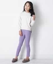 KG6AP12034 a.v.v KIDS(アー・ヴェ・ヴェ) [KIDS]ポンポンツキモカシン[WEB限定サイズ] ラベンダー