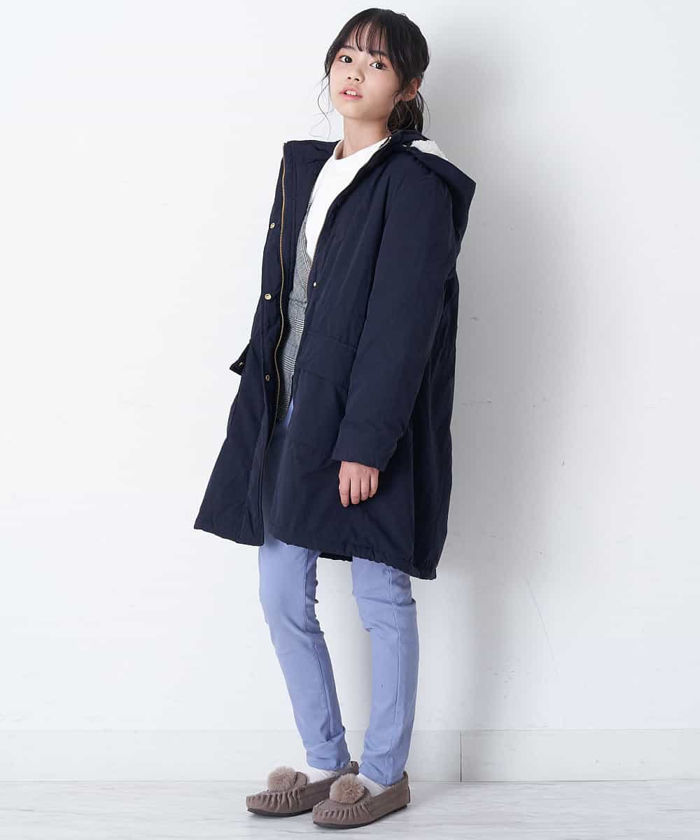 KG6AP12034 a.v.v KIDS(アー・ヴェ・ヴェ) [KIDS]ポンポンツキモカシン[WEB限定サイズ] ラベンダー