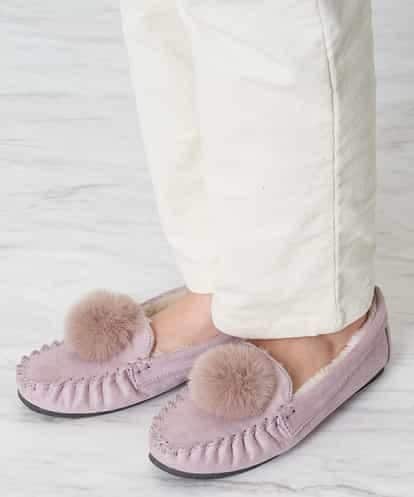 KG6AP12034 a.v.v KIDS [KIDS]ポンポンツキモカシン[WEB限定サイズ]