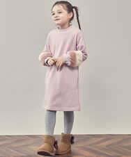 KG6AS22034 a.v.v KIDS(アー・ヴェ・ヴェ) [KIDS]リボン付フェイクムートンブーツ[WEB限定サイズ] ブラック(人気No.1)