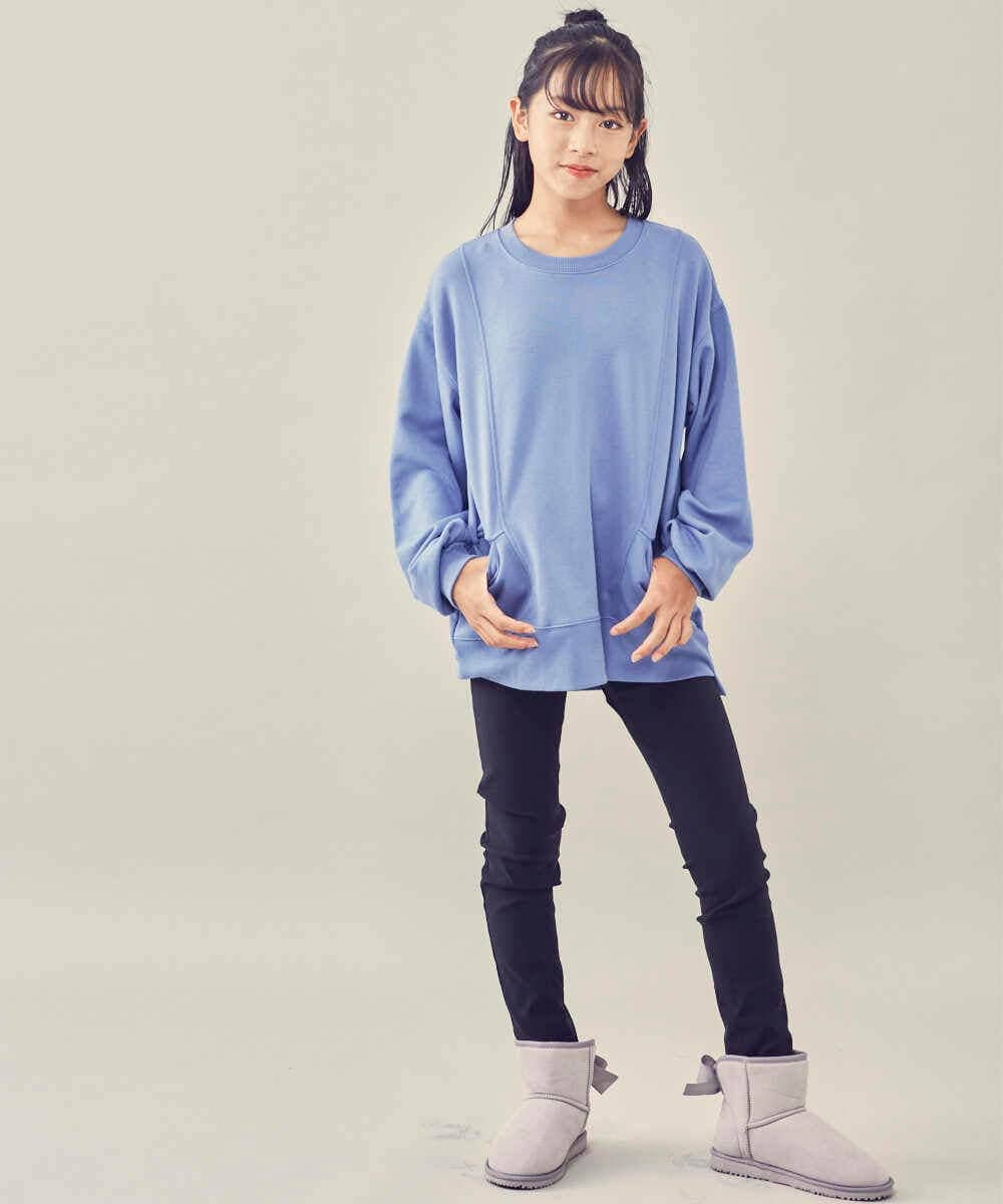 KG6AS22034 a.v.v KIDS(アー・ヴェ・ヴェ) [KIDS]リボン付フェイクムートンブーツ[WEB限定サイズ] ブラック(人気No.1)
