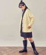 KG6AS23059 a.v.v KIDS(アー・ヴェ・ヴェ) [KIDS]ロングブーツ[WEB限定サイズ] ブラック