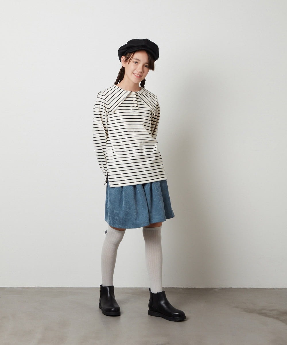 KG6AV10054 a.v.v KIDS(アー・ヴェ・ヴェ) [KIDS]ジップアップサイドゴアブーツ[WEB限定サイズ] ブラウン
