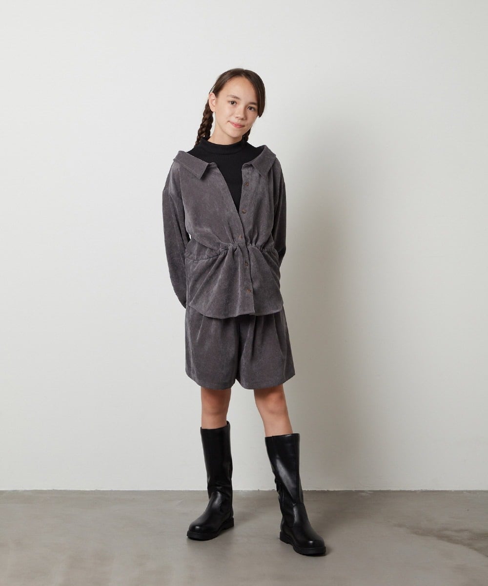 KG6AV22069 a.v.v KIDS(アー・ヴェ・ヴェ) [KIDS]ロングブーツ[WEB限定サイズ] ブラック