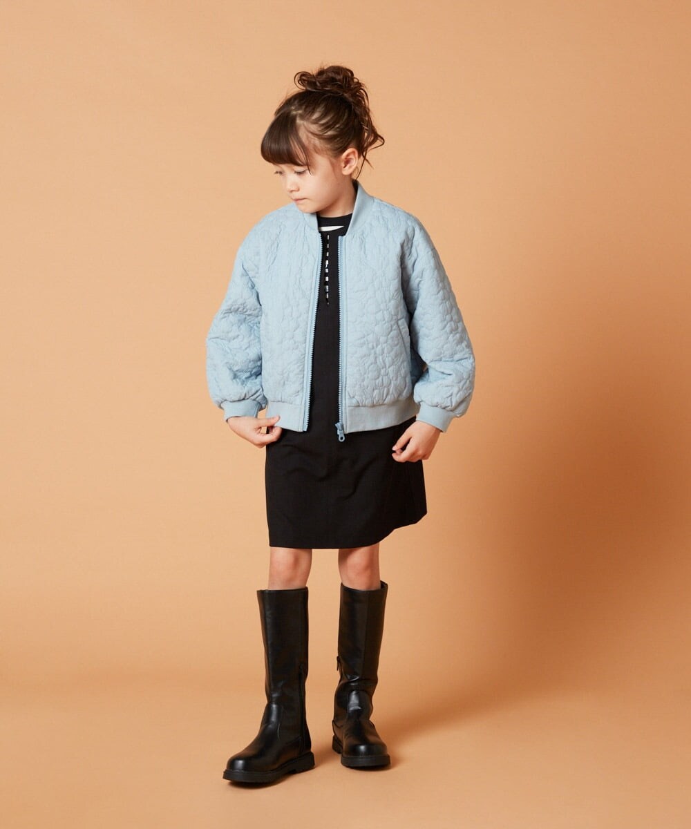 KG6AV22069 a.v.v KIDS(アー・ヴェ・ヴェ) [KIDS]ロングブーツ[WEB限定サイズ] ブラック