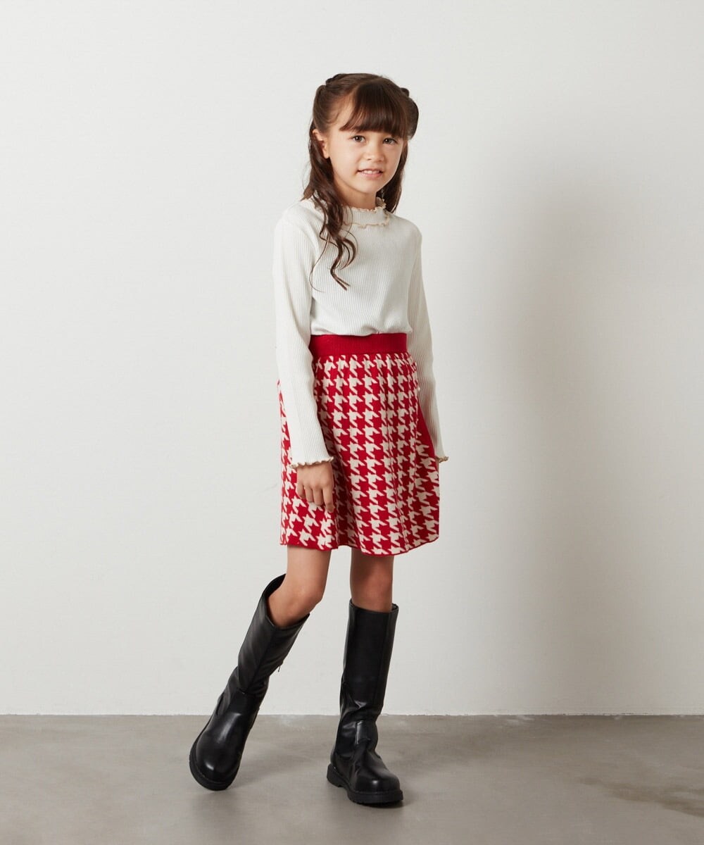 KG6AV22069 a.v.v KIDS(アー・ヴェ・ヴェ) [KIDS]ロングブーツ[WEB限定サイズ] ブラック