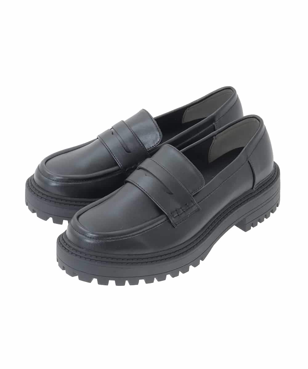 KG6BD01049 a.v.v KIDS(アー・ヴェ・ヴェ) [22-24cm]【卒服】ローファー ブラック