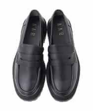 KG6BD01049 a.v.v KIDS(アー・ヴェ・ヴェ) [22-24cm]【卒服】ローファー ブラック