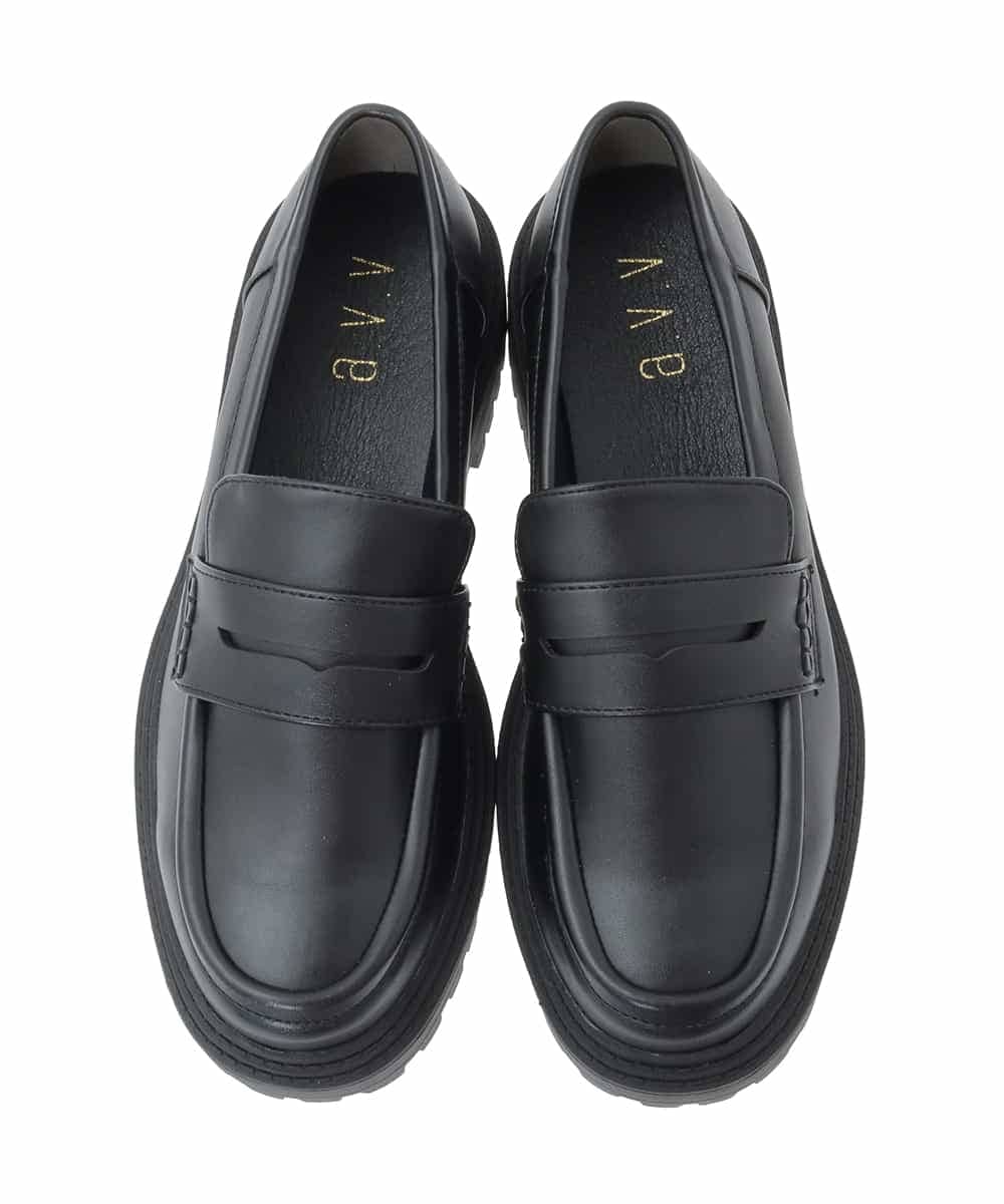 KG6BD01049 a.v.v KIDS(アー・ヴェ・ヴェ) [22-24cm]【卒服】ローファー ブラック