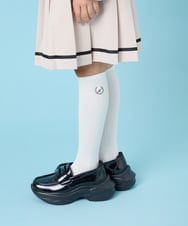 KG6BG05049 a.v.v KIDS(アー・ヴェ・ヴェ) [23-24cm]【卒服/セレモニー】ｽﾆｰｶｰﾛｰﾌｧｰ ブラック