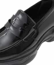 KG6BG05049 a.v.v KIDS(アー・ヴェ・ヴェ) [23-24cm]【卒服/セレモニー】ｽﾆｰｶｰﾛｰﾌｧｰ ブラック