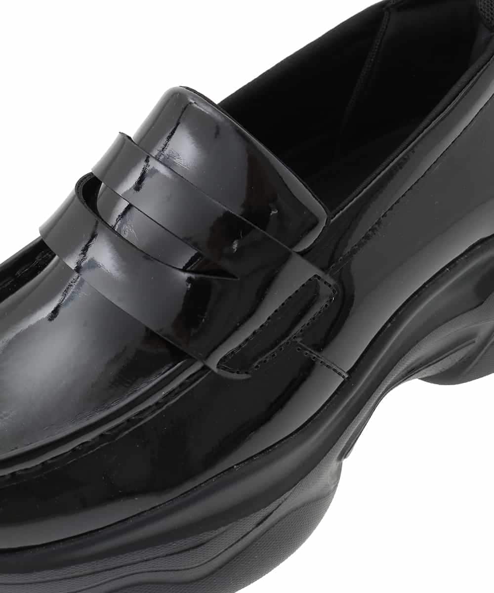 KG6BG05049 a.v.v KIDS(アー・ヴェ・ヴェ) [23-24cm]【卒服/セレモニー】ｽﾆｰｶｰﾛｰﾌｧｰ ブラック