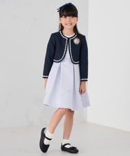 KG6CD30046 a.v.v KIDS(アー・ヴェ・ヴェ) [KIDS]リボンバレエシューズ ブラック