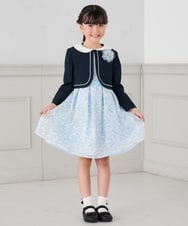 KG6CD30046 a.v.v KIDS(アー・ヴェ・ヴェ) [KIDS]リボンバレエシューズ ブラック