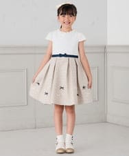 KG6CD31046 a.v.v KIDS(アー・ヴェ・ヴェ) [KIDS]リボンヒールパンプス アイボリー