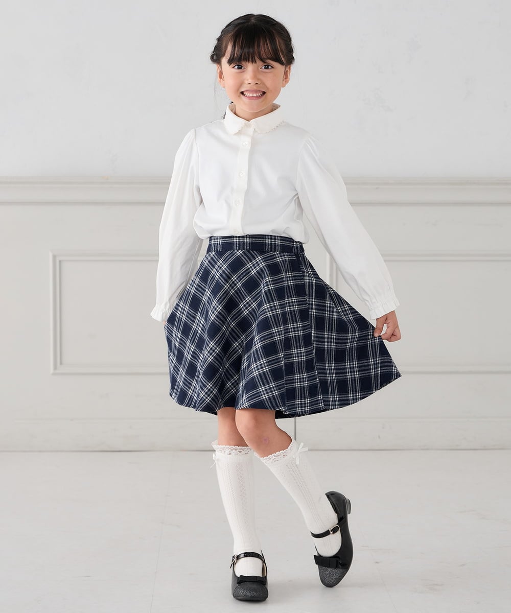 KG6CD31046 a.v.v KIDS(アー・ヴェ・ヴェ) [KIDS]リボンヒールパンプス ブラック