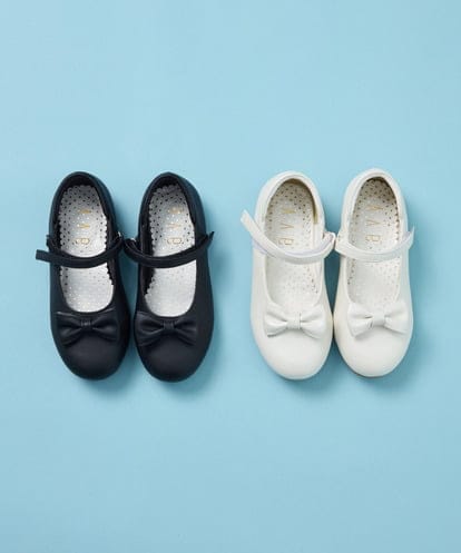 KG6CG01046 a.v.v KIDS [18/19/20cm]【セレモニー】リボンバレエシューズ